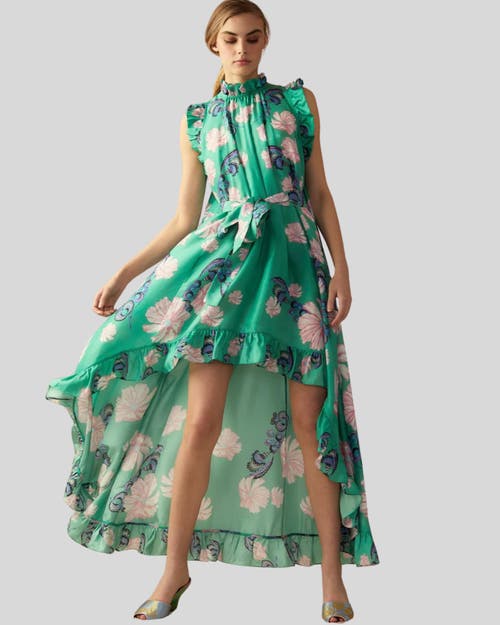 Cynthia Rowley Garden of Eden Dress Green Multi at Nordstrom,