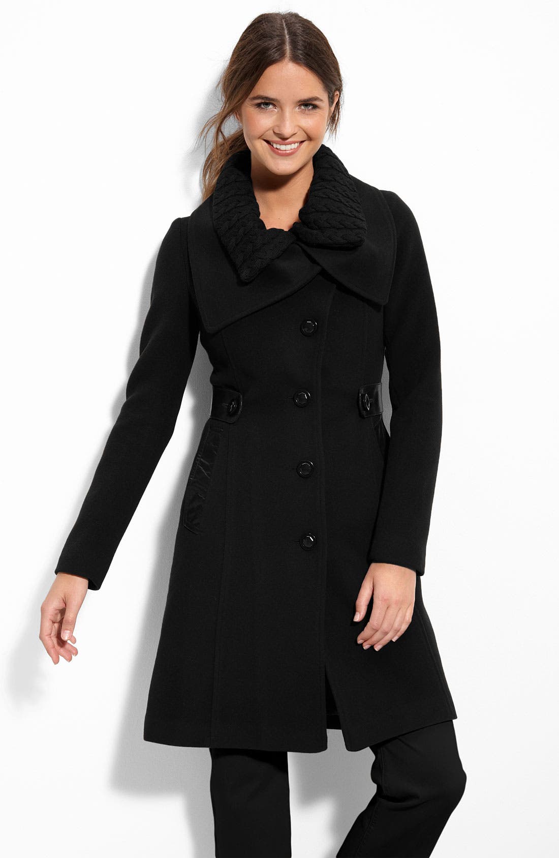 Mackage Knit Collar Wool Blend Jacket Nordstrom