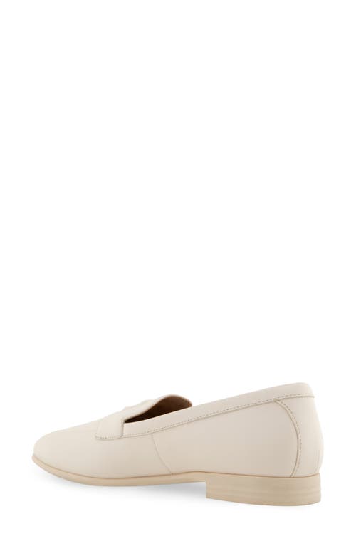 Shop Aerosoles Wiera Loafer In Eggnog Leather