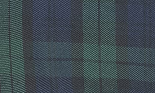 Alexia Admor Jayden Plaid Wide Leg Pants In Green Plaid