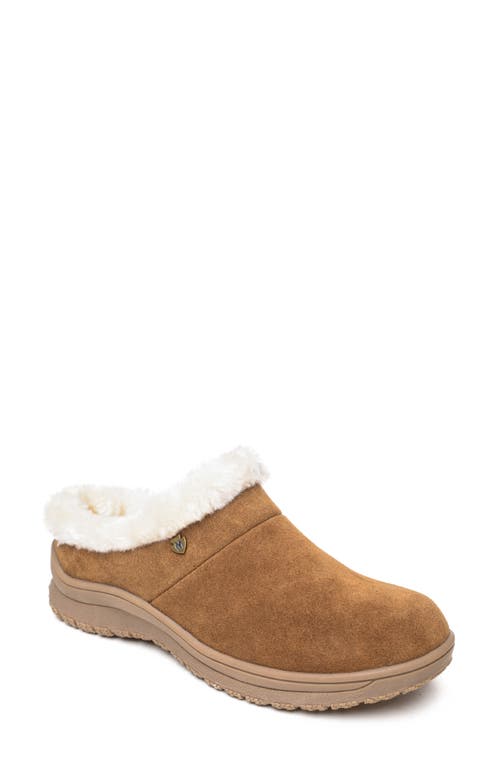 Minnetonka Emerson Water Resistant Clog Dusty Brown at Nordstrom,