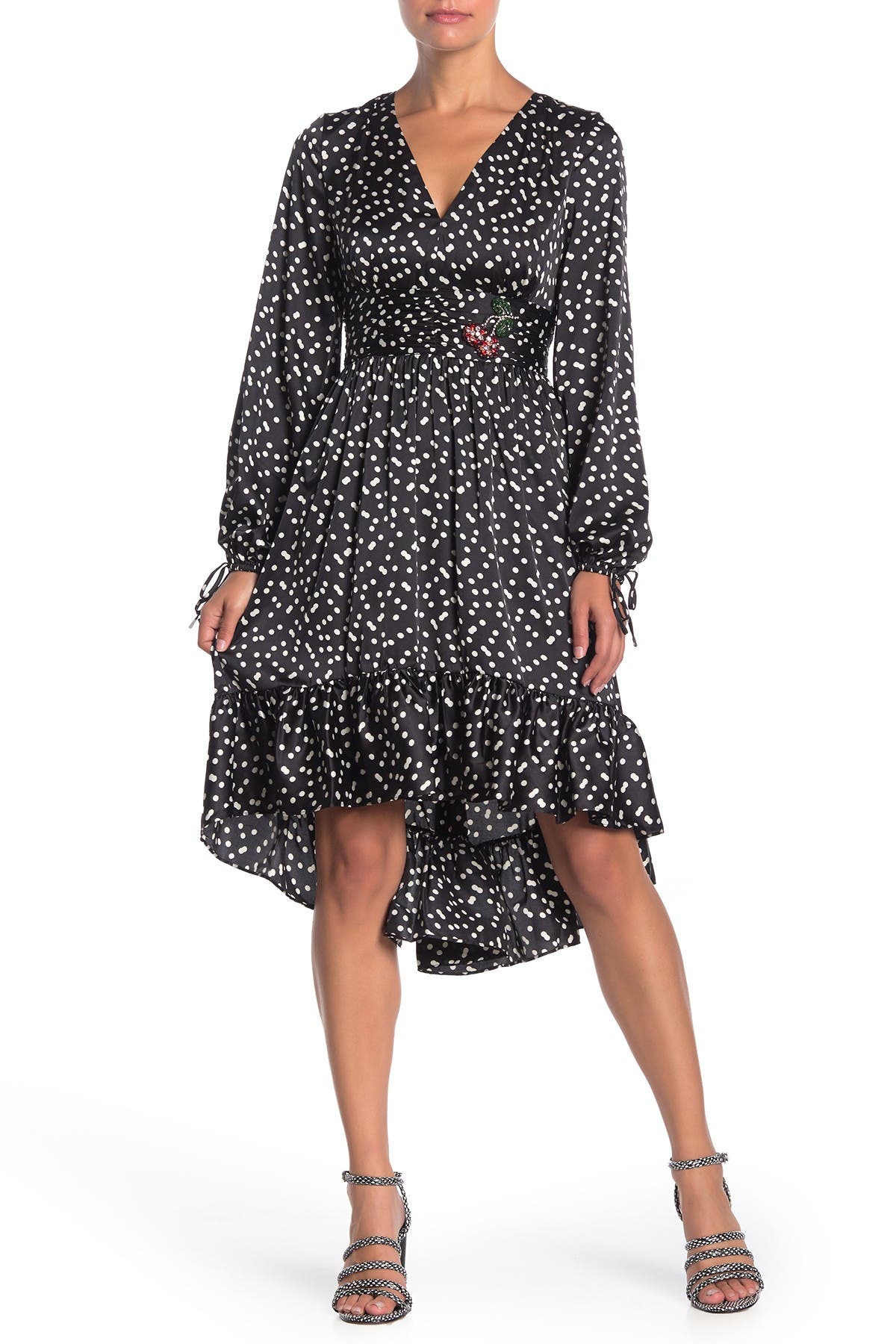 betsey johnson polka dot dress