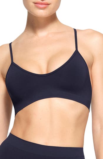 SKIMS NWT Faux Leather Bralette Size 3X Soot BR-TOP-1143 NWT NEW - $45 New  With Tags - From Gulfcoast
