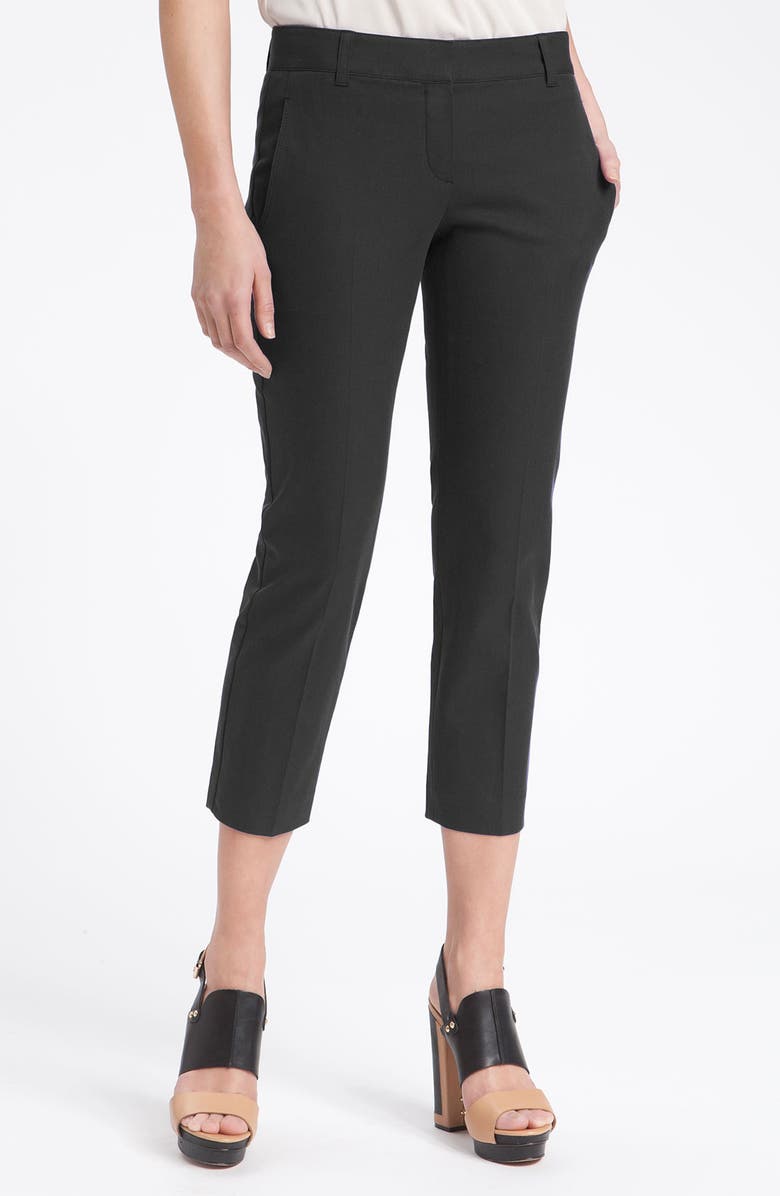 Theory 'Yanette - C. Bistretch' Cropped Straight Leg Pants | Nordstrom