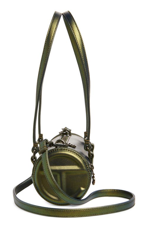 Shop Telfar Small Faux Leather Duffle Bag In Acid