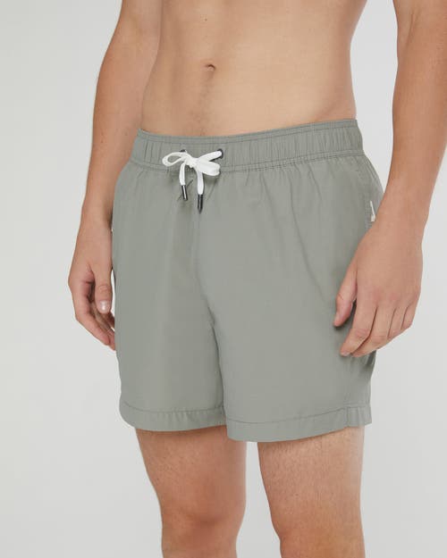 Onia Men's Charles 5'' Drawstring Shorts In Sage