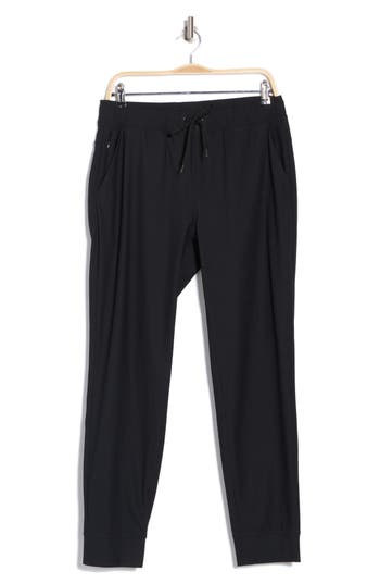 90 Degree By Reflex Tricot Power Stride Pants In Black