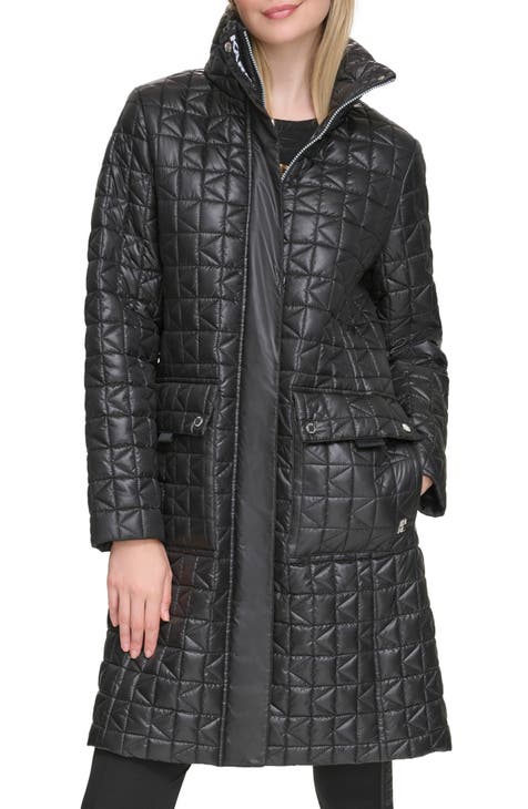 Louis Vuitton Reversible Signature Short Hooded Wrap Coat Duck Blue. Size 38