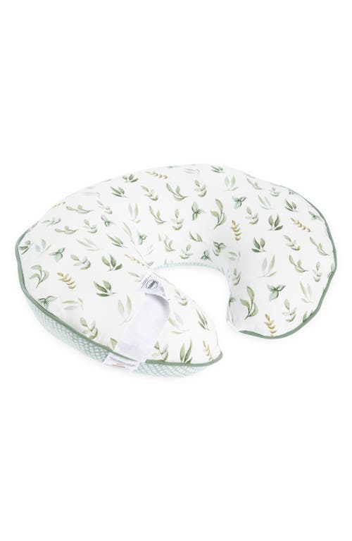 Boppy Original Organic Cotton Nursing Pillow in Green Little Leaves