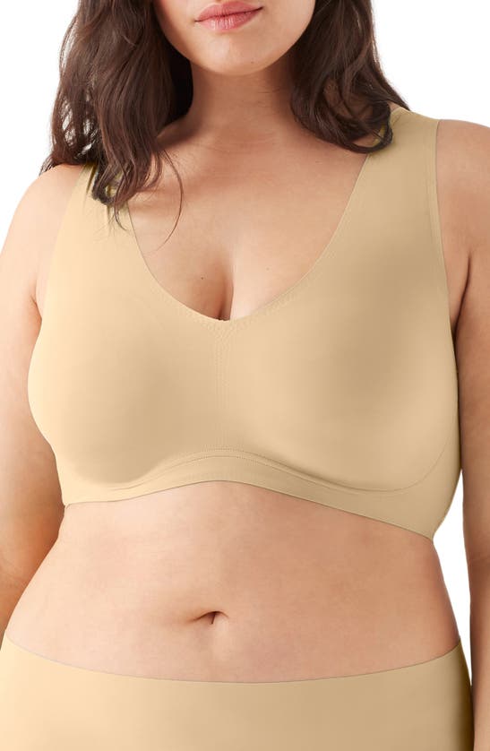 True & Co. True Body Lift Full V-neck Bralette In Dulce