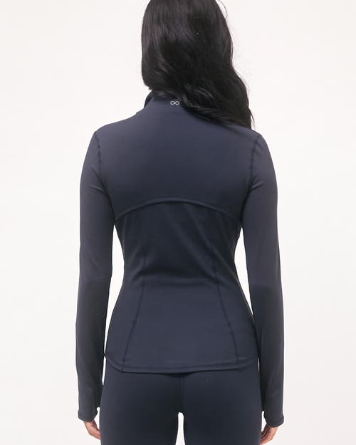 Rebody Active Gen Xyz Zip Up Cloudlux Track Jacket In Space Navy