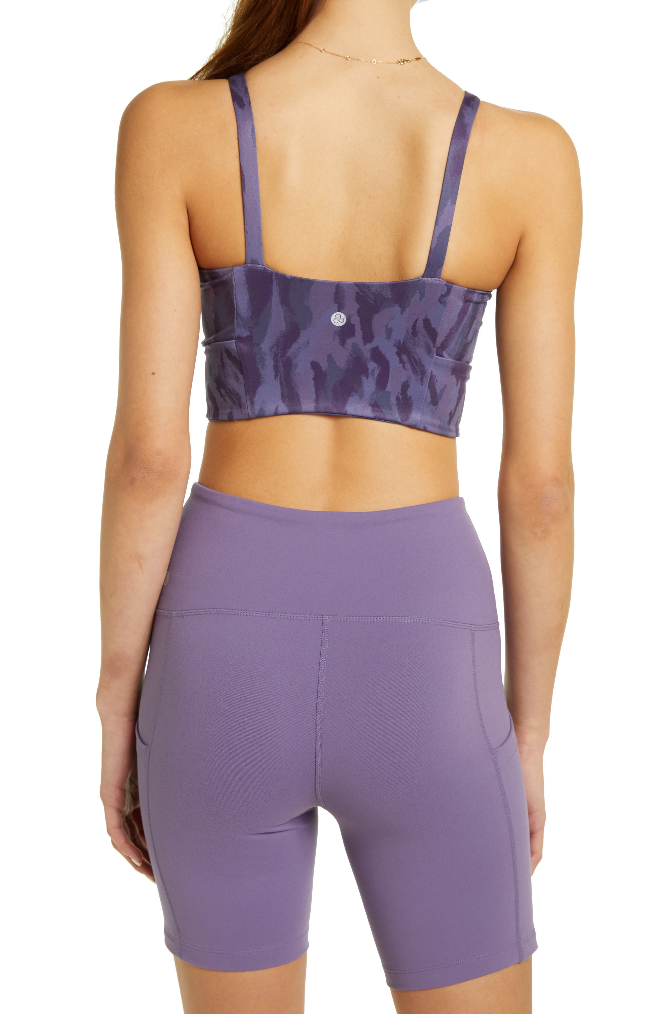 Zella Twist Around Longline Sports Bra 