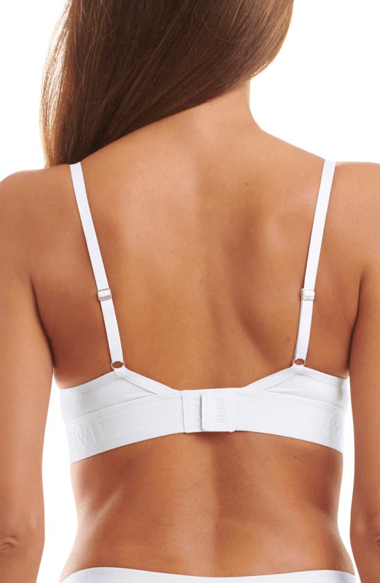 Wolford Women's Beauty Cotton Demi Underwire Bra In Pearl