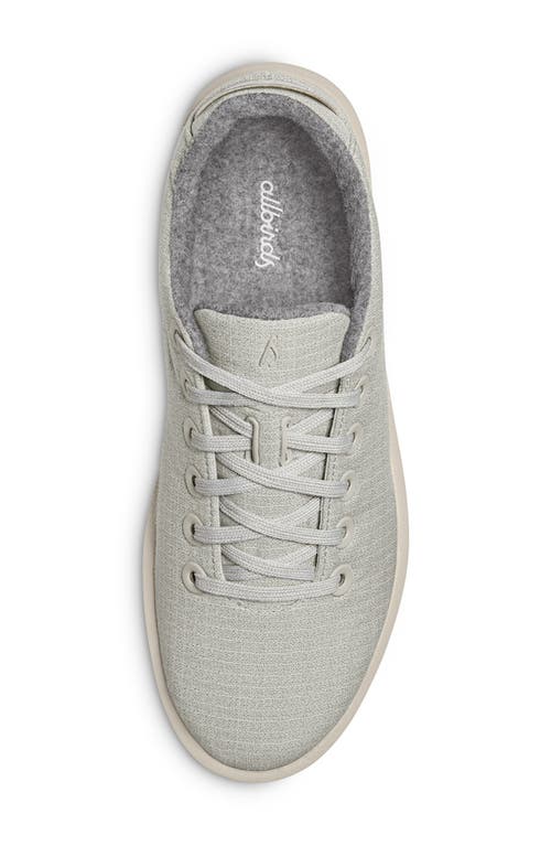 Allbirds Wool Piper Sneaker In Pewter Grey/blizzard