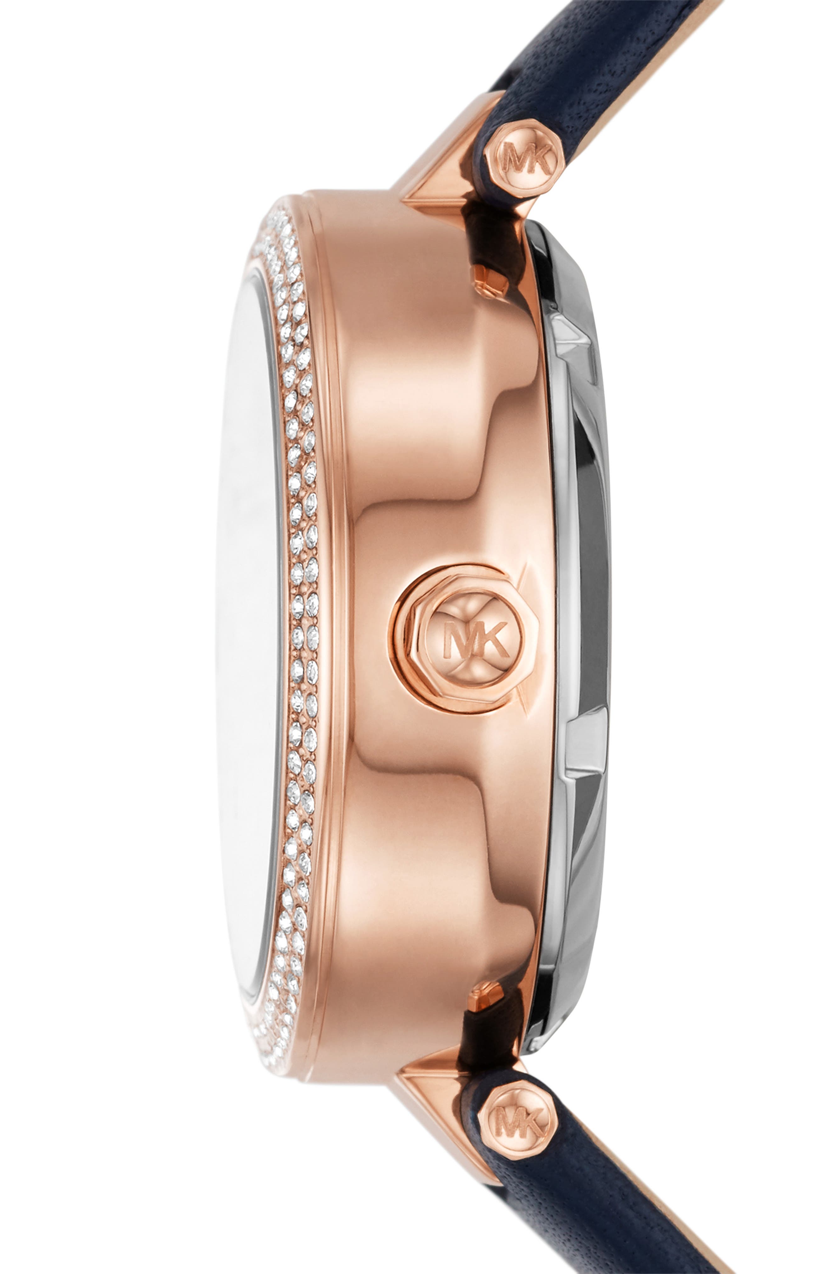 Leather Strap Watch, 33mm | Nordstrom