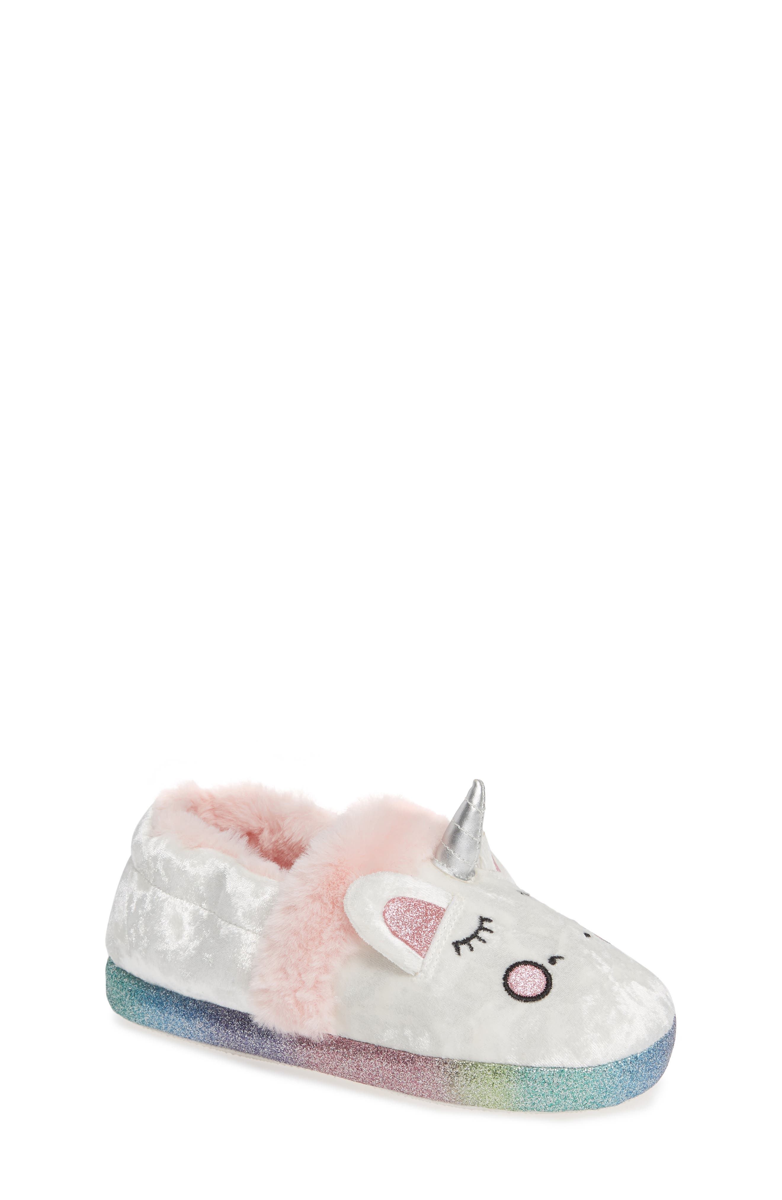 unicorn slippers big w