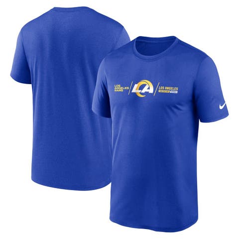 Los Angeles Rams Nike Women's Rewind Ringer T-Shirt - White