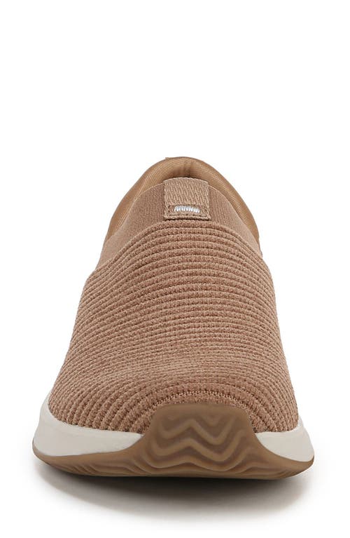 Shop Ryka Rykä Encore Knit Plus Sneaker In Walnut Brown