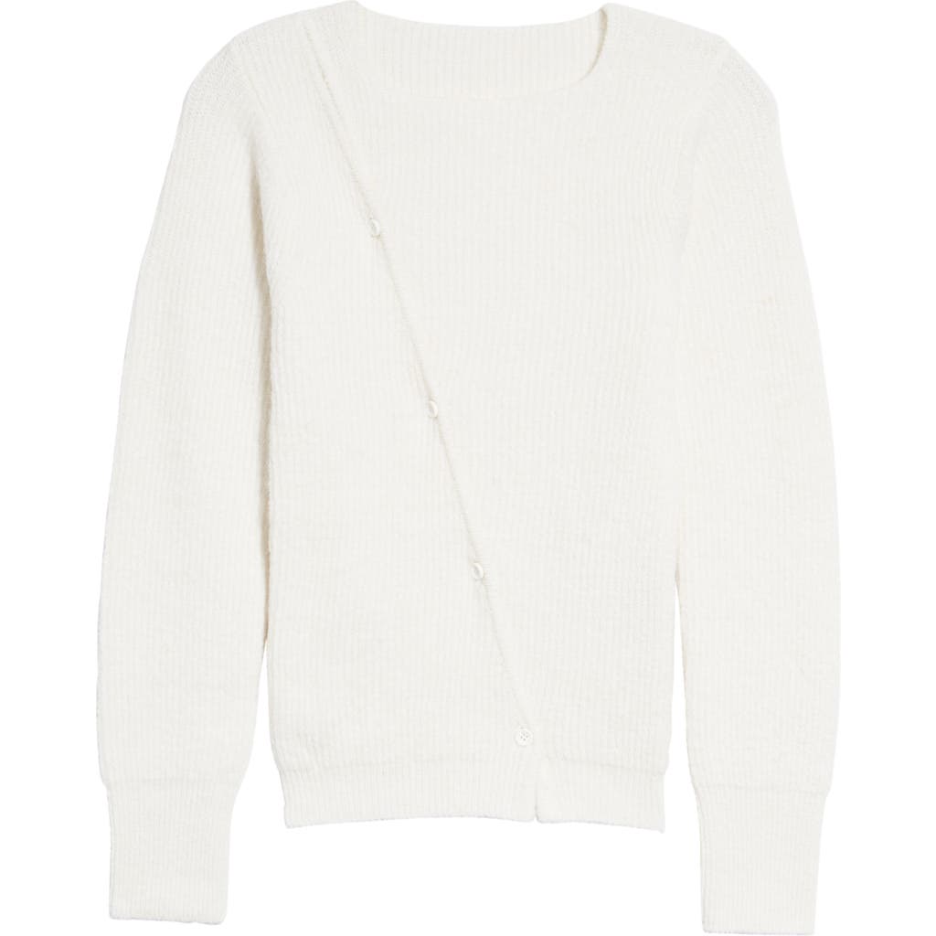 Jacquemus Pau Stripe Sweater In Off-white