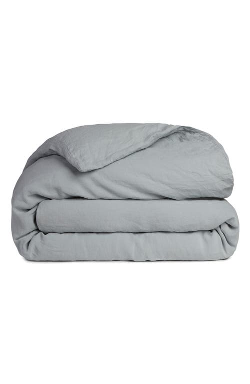 Parachute Linen Duvet Cover in Slate Blue at Nordstrom, Size Twin
