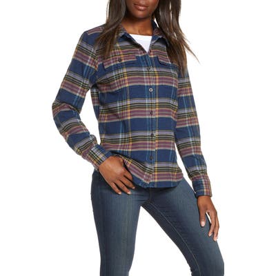 Patagonia Fjord Flannel Shirt, Blue