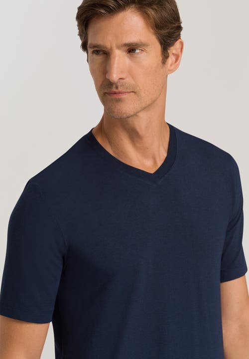 HANRO HANRO CASUALS SOFT V-NECK T-SHIRT 