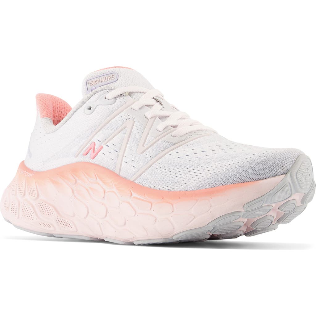 New Balance Fresh Foam Mor Running Shoe In Quartz Grey/washed Pink