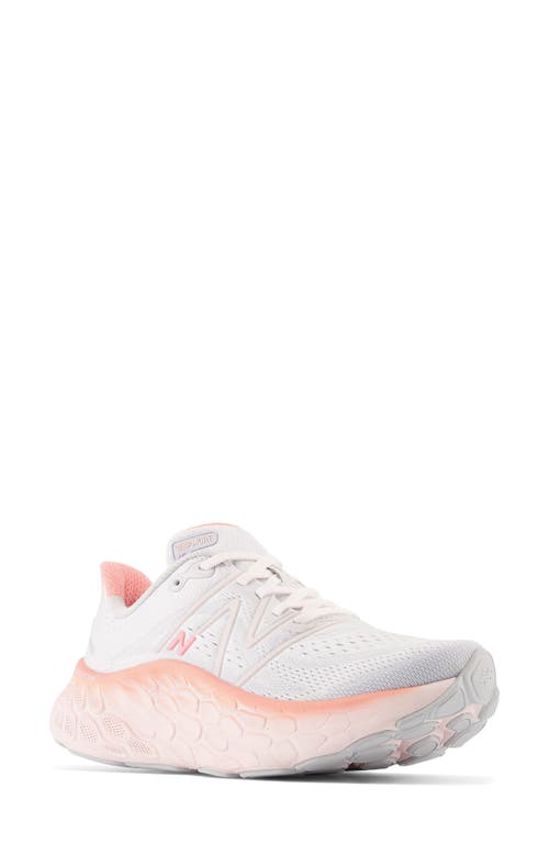 New Balance Fresh Foam MOR Running Shoe Quartz Grey/Washed Pink at Nordstrom,