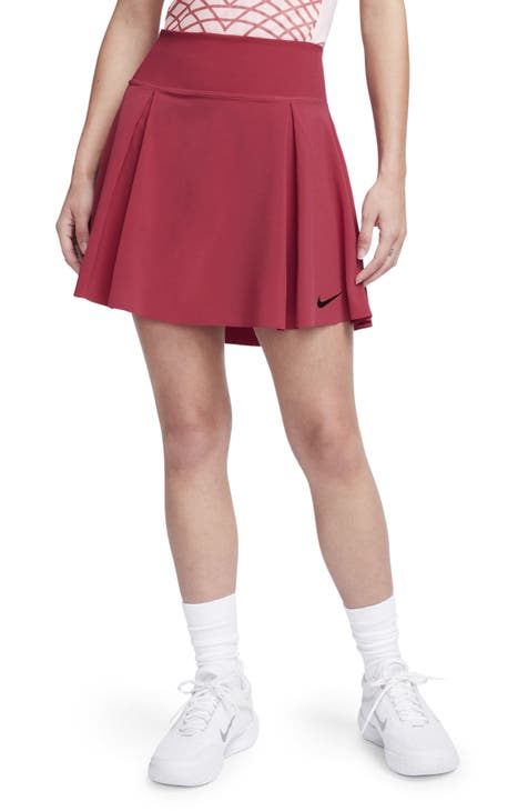 Women's Red Athletic Dresses, Skirts & Skorts