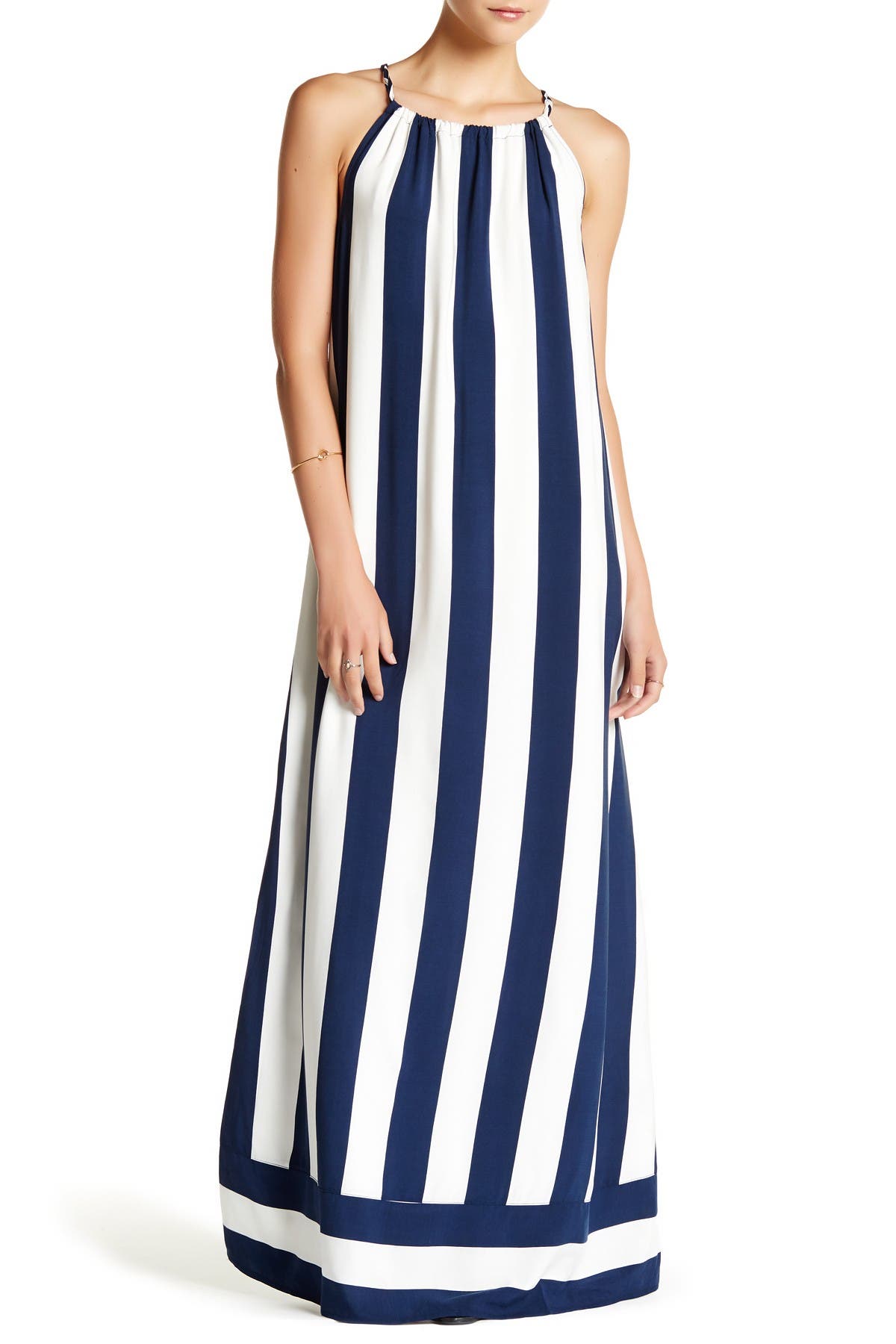 splendid striped maxi dress