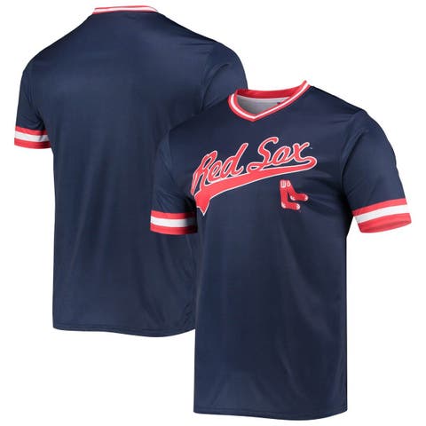 Atlanta Braves Stitches Team Color Full-Button Jersey - Navy 