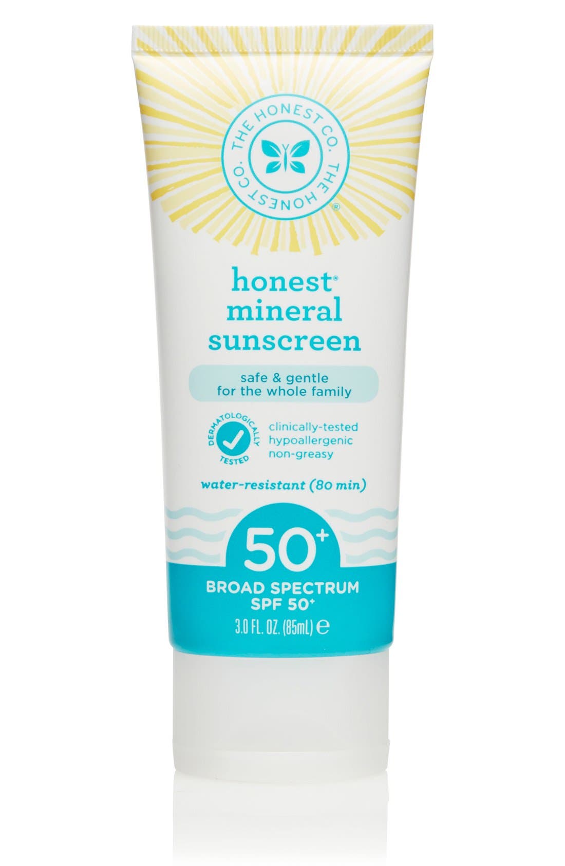 The Honest Company SPF 50+ Mineral Sunscreen Lotion Nordstrom