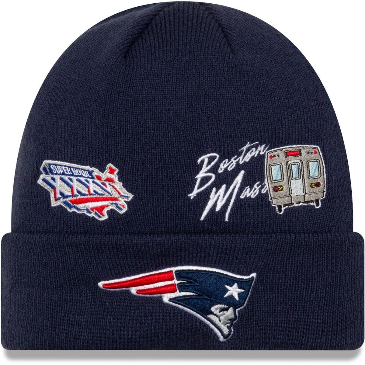 patriots carhartt beanie