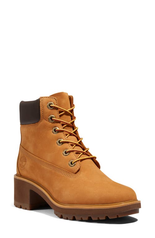 Shop Timberland Kinsley Waterproof Lace-up Mid Boot In Wheat