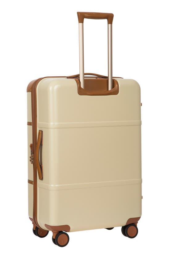 Shop Bric's Bellagio 2.0 27-inch Rolling Spinner Suitcase In Cream