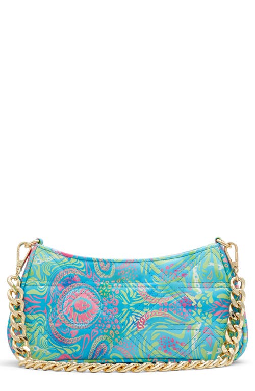 Aldo Dionne Monogramme Print Shoulder Bag