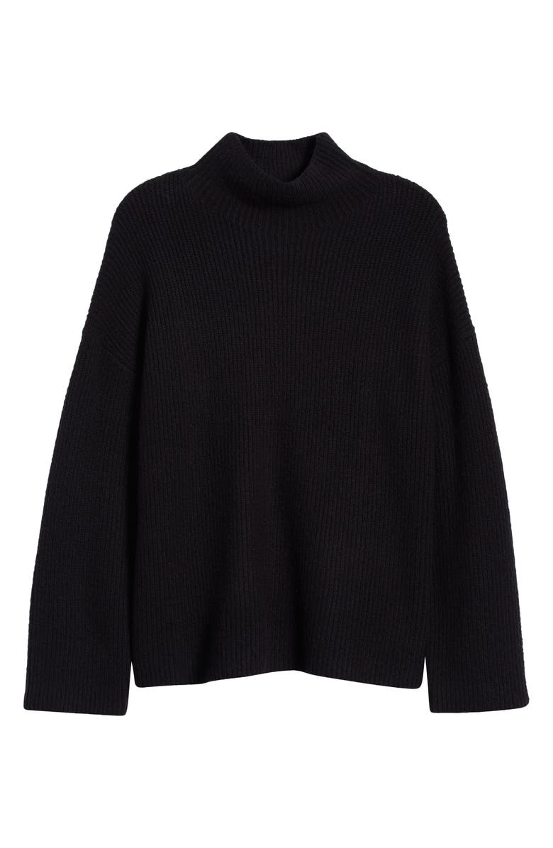 Treasure & Bond Relaxed Turtleneck Cotton Blend Sweater | Nordstrom