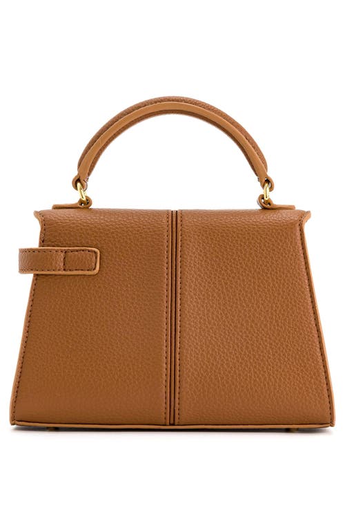 Jw Pei Elise Faux Leather Top Handle Bag In Brown