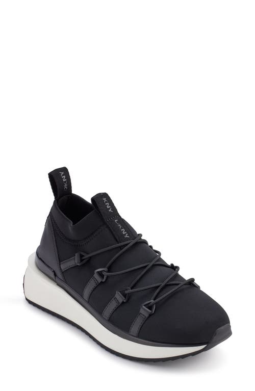 Dkny Aiza Sneaker In Black