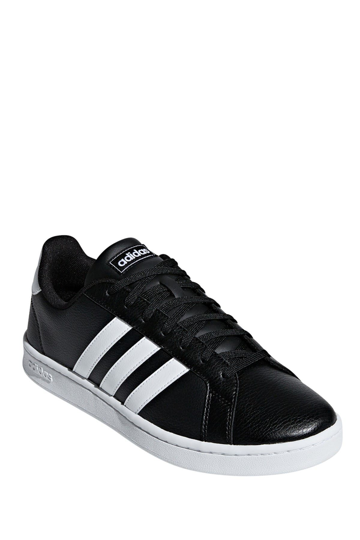 adidas grand court black and gold