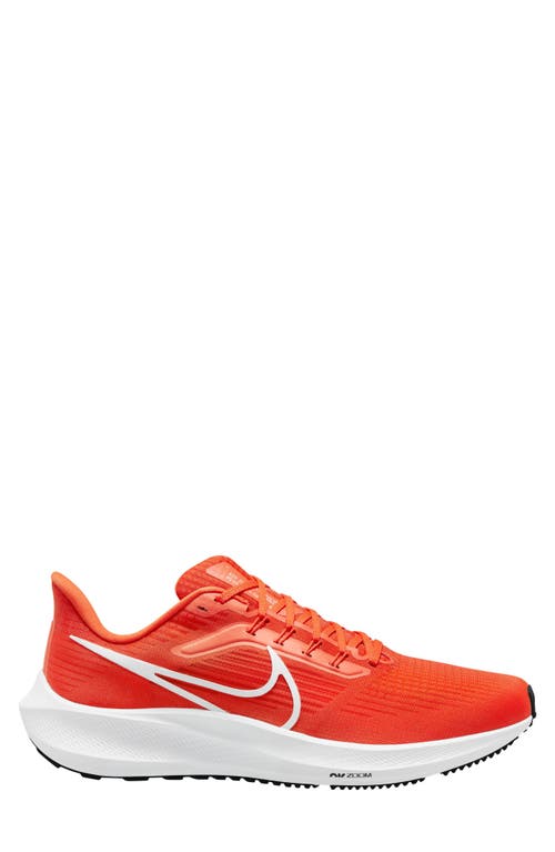 Shop Nike Air Zoom Pegasus 39 Running Shoe In Team Orange/white/black