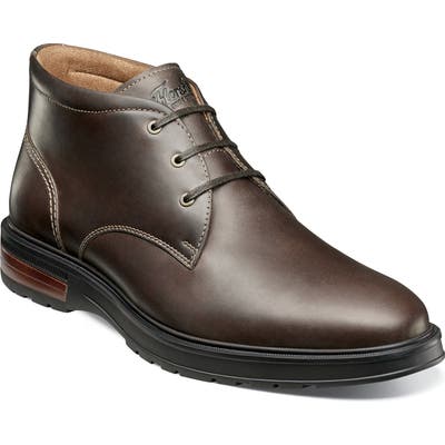 Florsheim Astor Plain Toe Chukka Boot, Brown