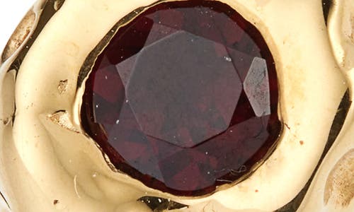 Faris Spell Garnet Ring In Gold