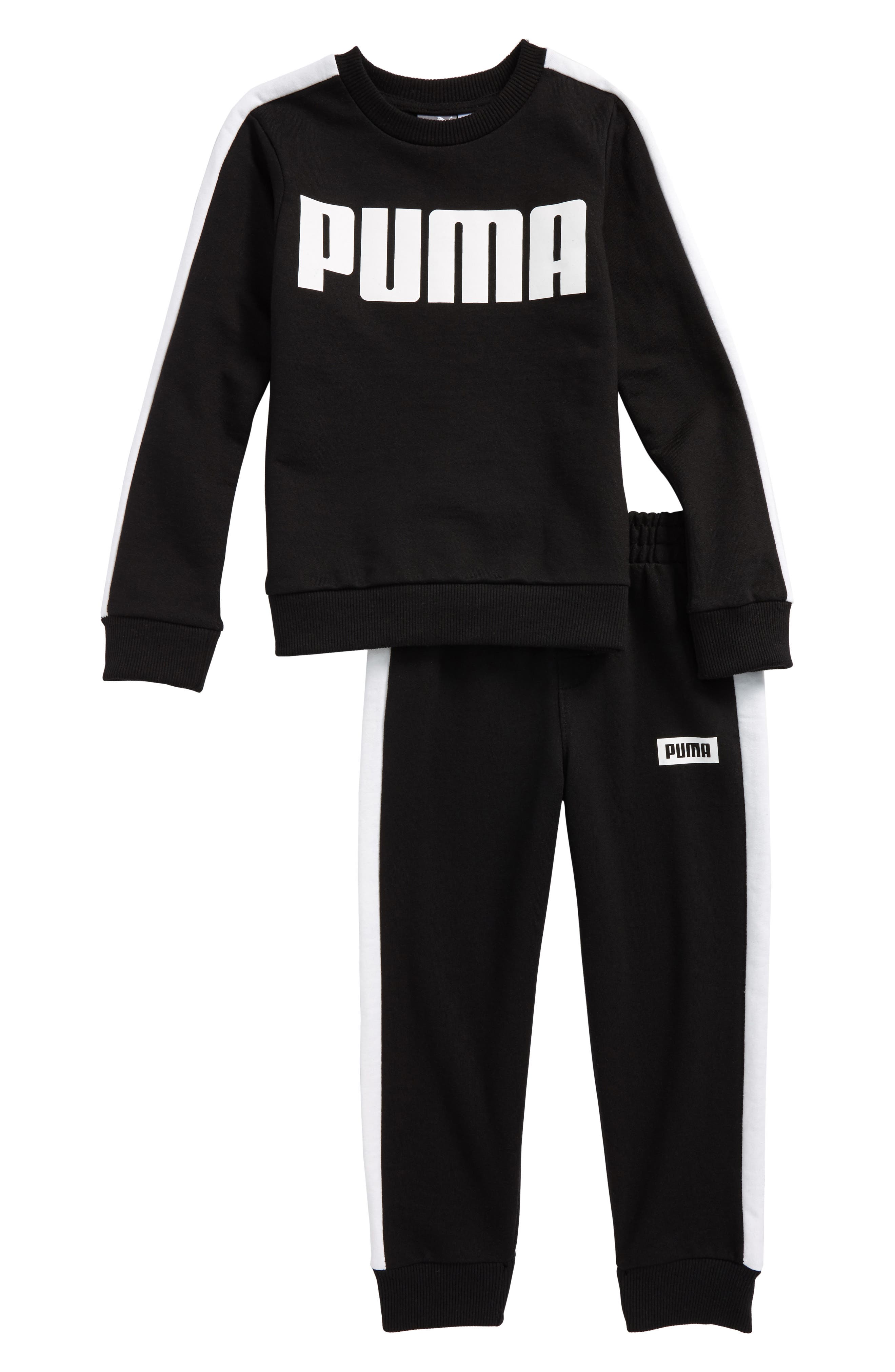 puma sweatpants and sweatshirt set