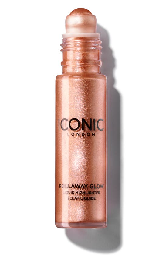 Shop Iconic London Rollaway Glow Liquid Highlighter Stick In Rose Potion