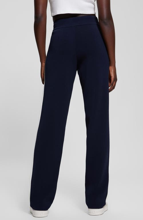 Shop Guess Michela Track Pants In Daring Ocean