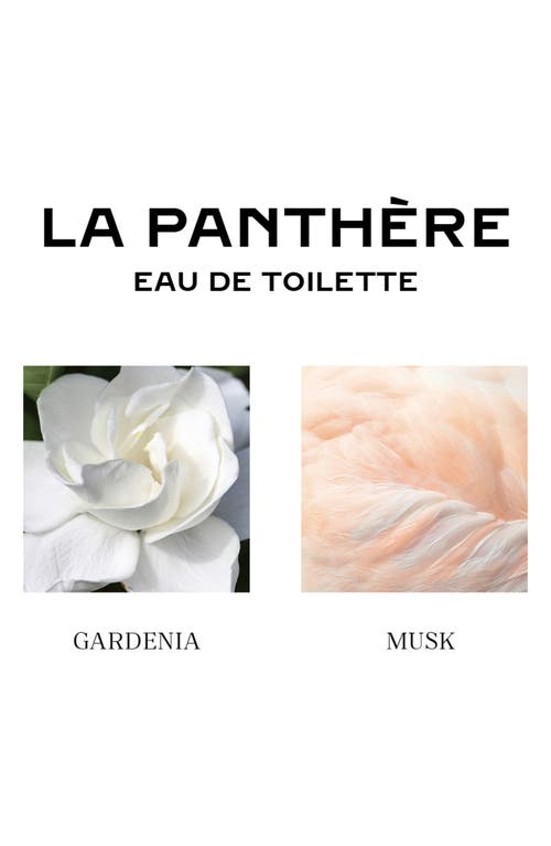 Cartier La Panthère Refillable Eau De Toilette In Regular