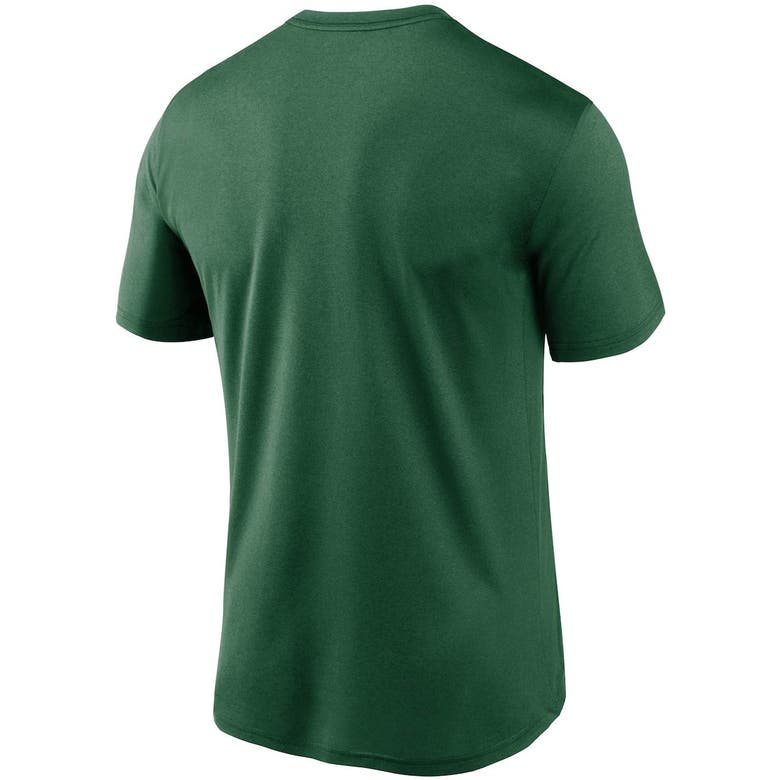 Men's Nike Green New York Jets Logo Essential Legend Performance T-Shirt Size: Small