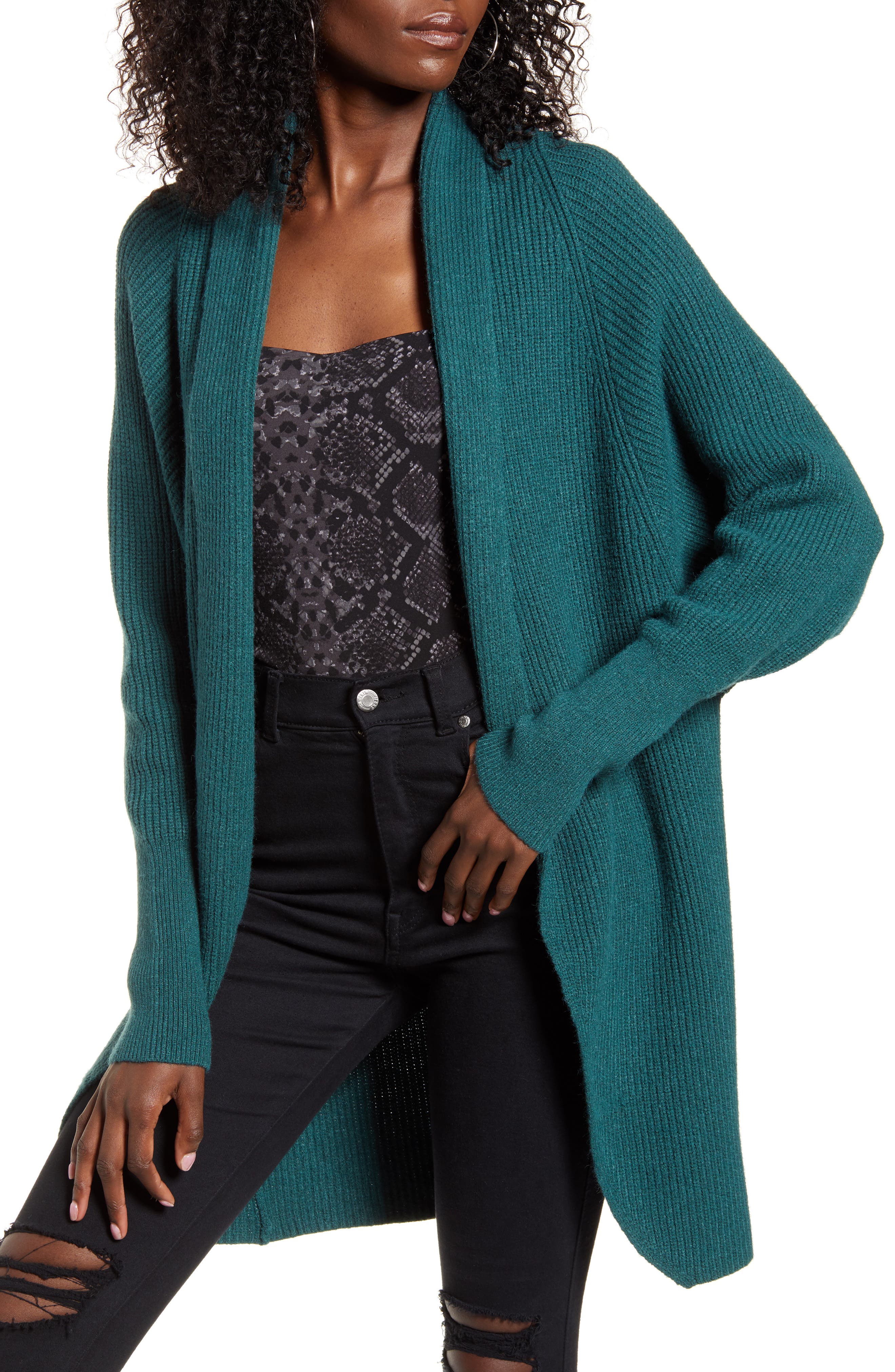 dolman sleeve cardigan
