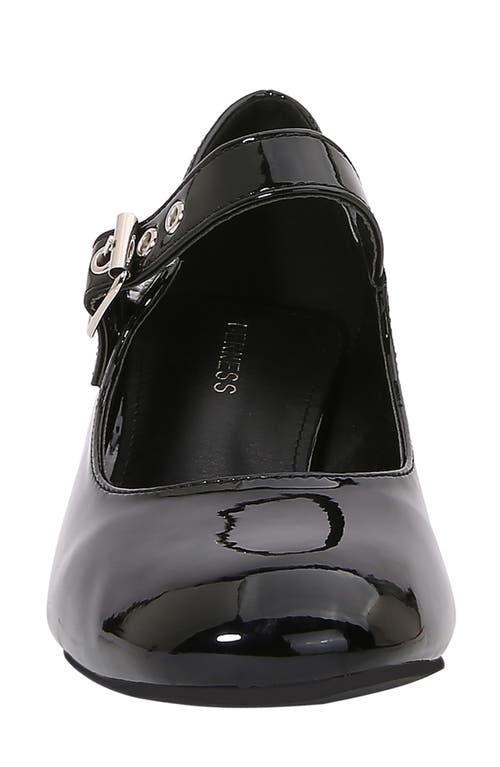 Berness Orla Patent Mary Jane Pump In Black